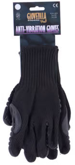 Glovezilla Anti-Vibration Glove Black