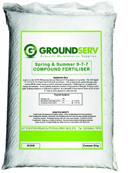 Groundserv 9-7-7 Compound Fertiliser 20kg