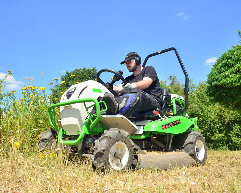 HIRE Ride On Brushcutter Mower 98cm