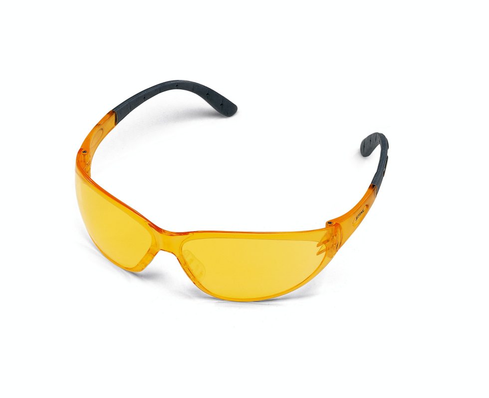 Stihl Contrast Safety Googles Glasses Yellow