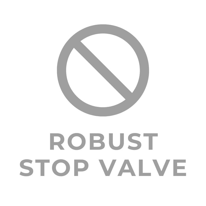 Robust Stop Valve For Precision