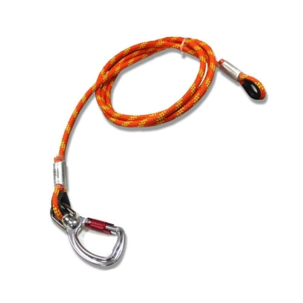 Harkie Wire Core Flipline with Swivel Karabiner 2m/3m/4m