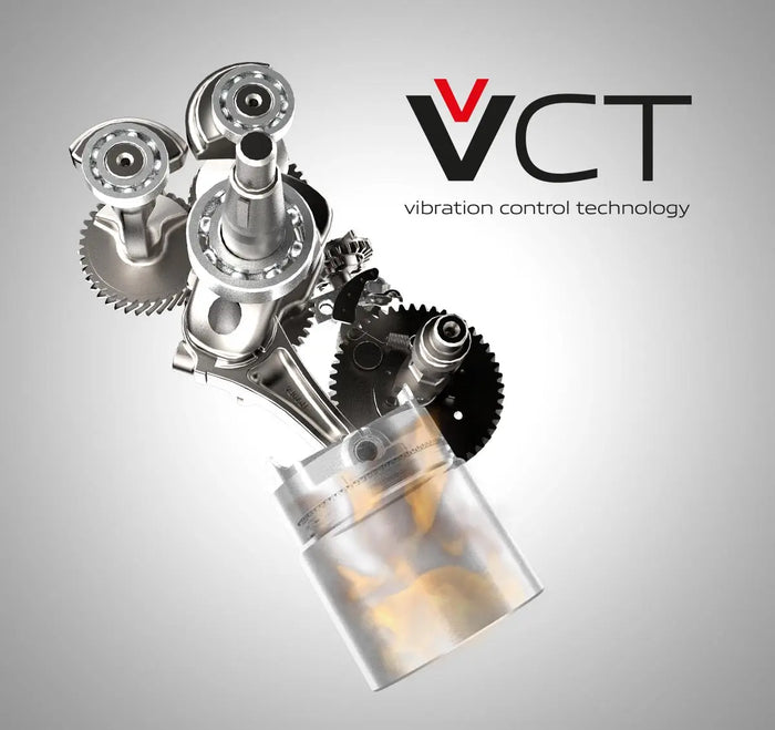 XCV200 Engine featuring Vibration Control Technology