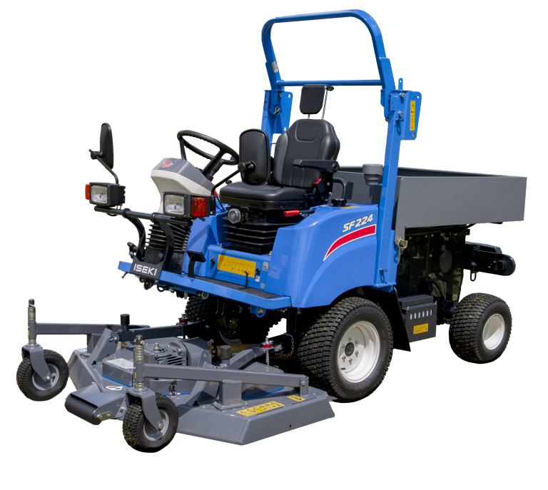 Ride-on Tractor Hire Out Front Rotary