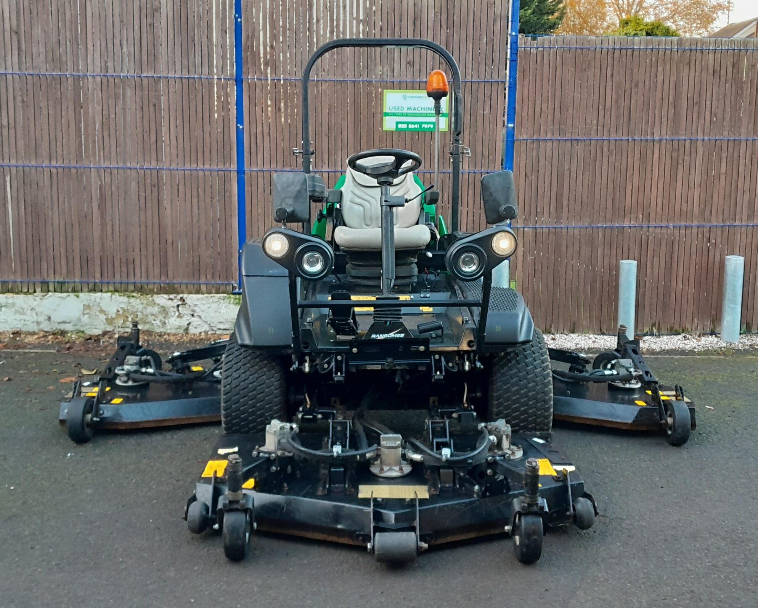 Ransomes MP653 Batwing Rotary ride-on mower