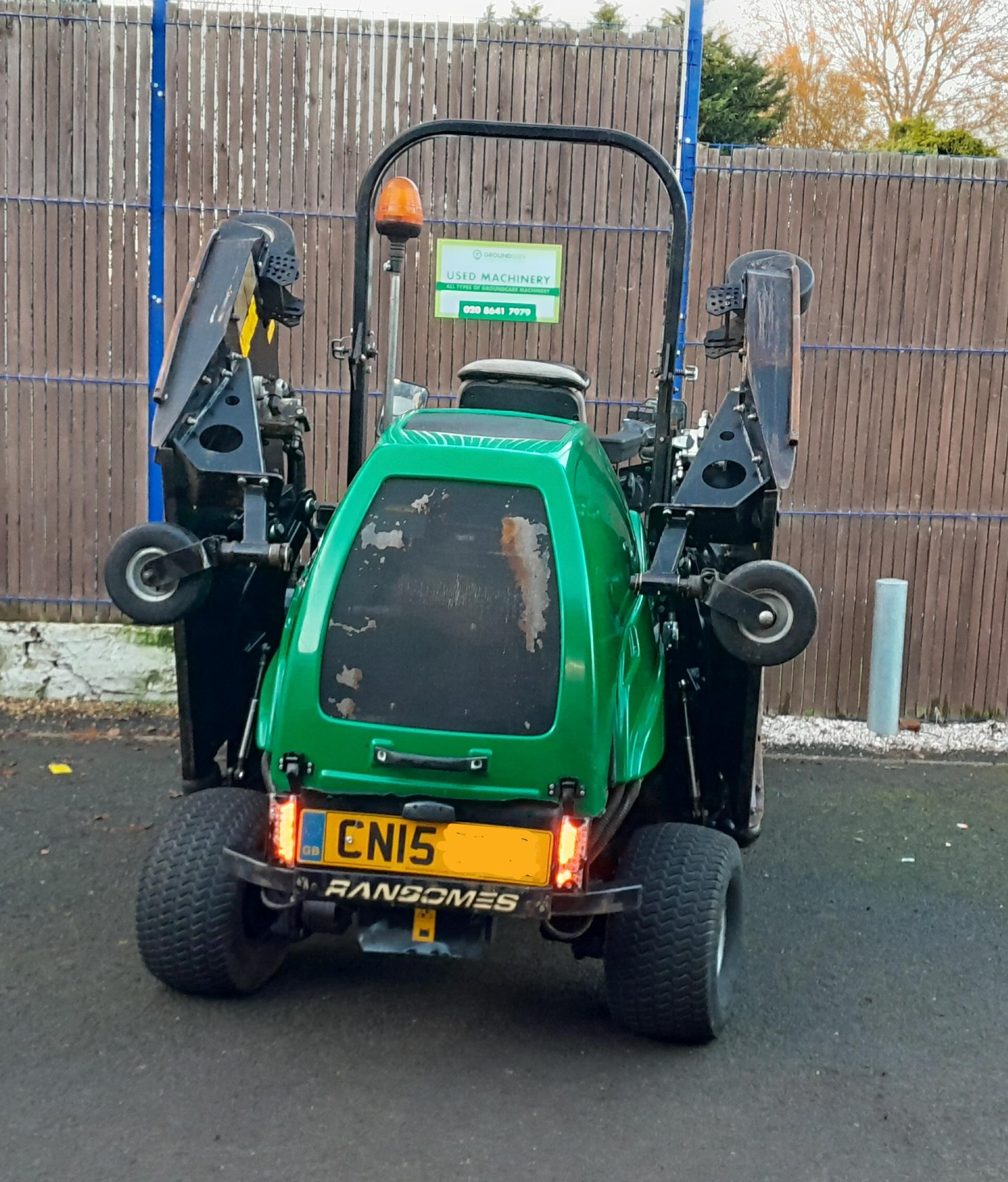 Ransomes MP653 Batwing Rotary ride-on mower - Image 5