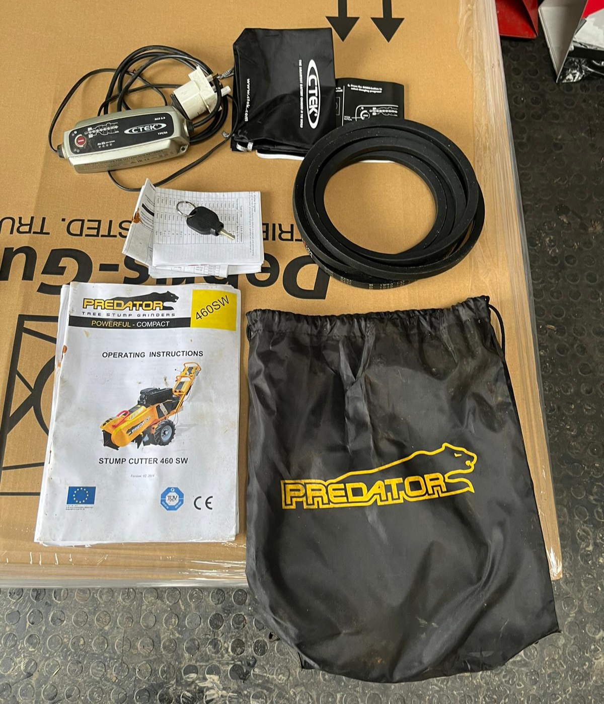 ( SOLD) Predator 460 Stump Grinder petrol - Image 2