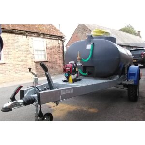 500L Road tow watering unit and 1" Honda pump