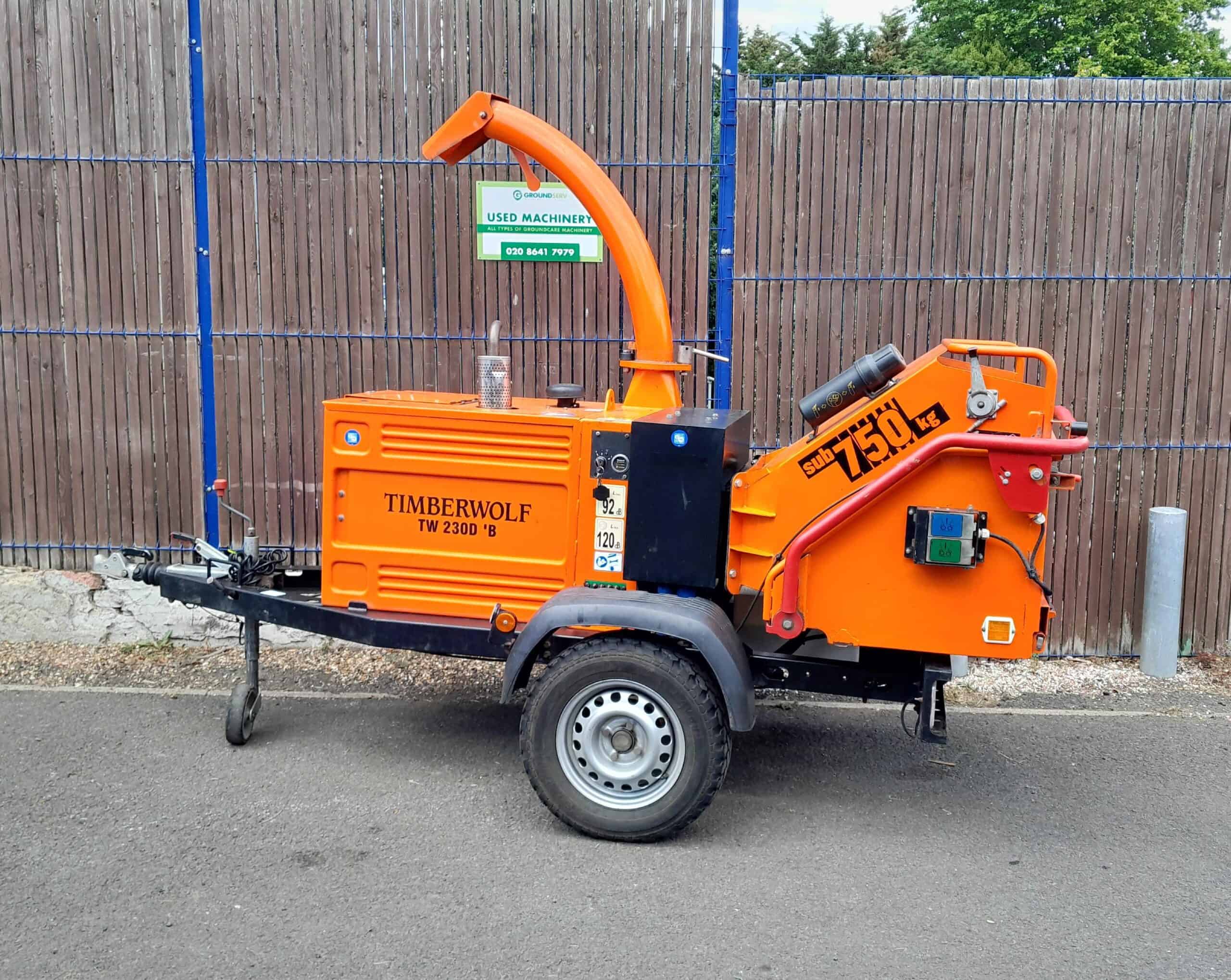 (SOLD)Timberwolf TW230DHB Woodchipper - Image 2