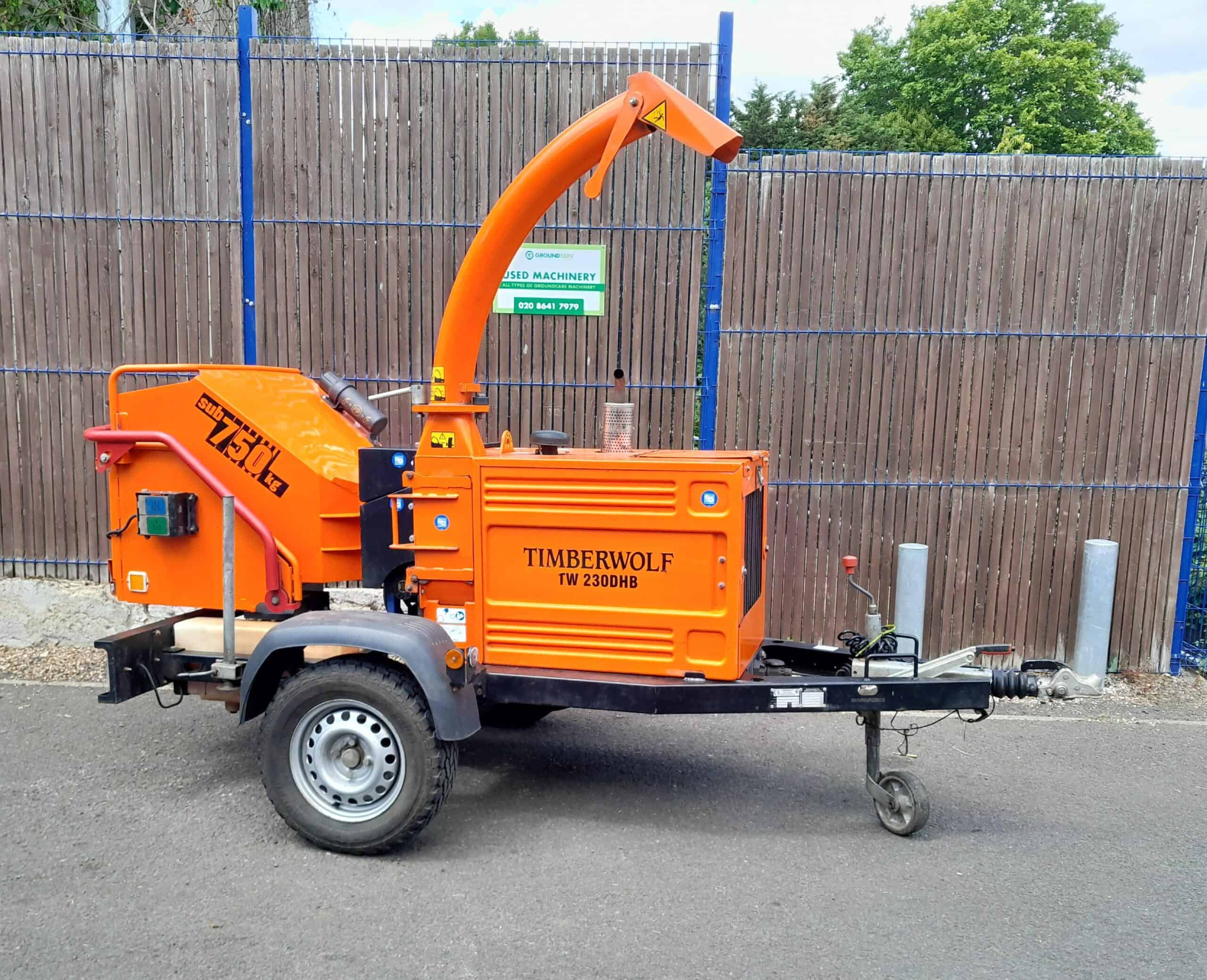 (SOLD)Timberwolf TW230DHB Woodchipper - Image 4