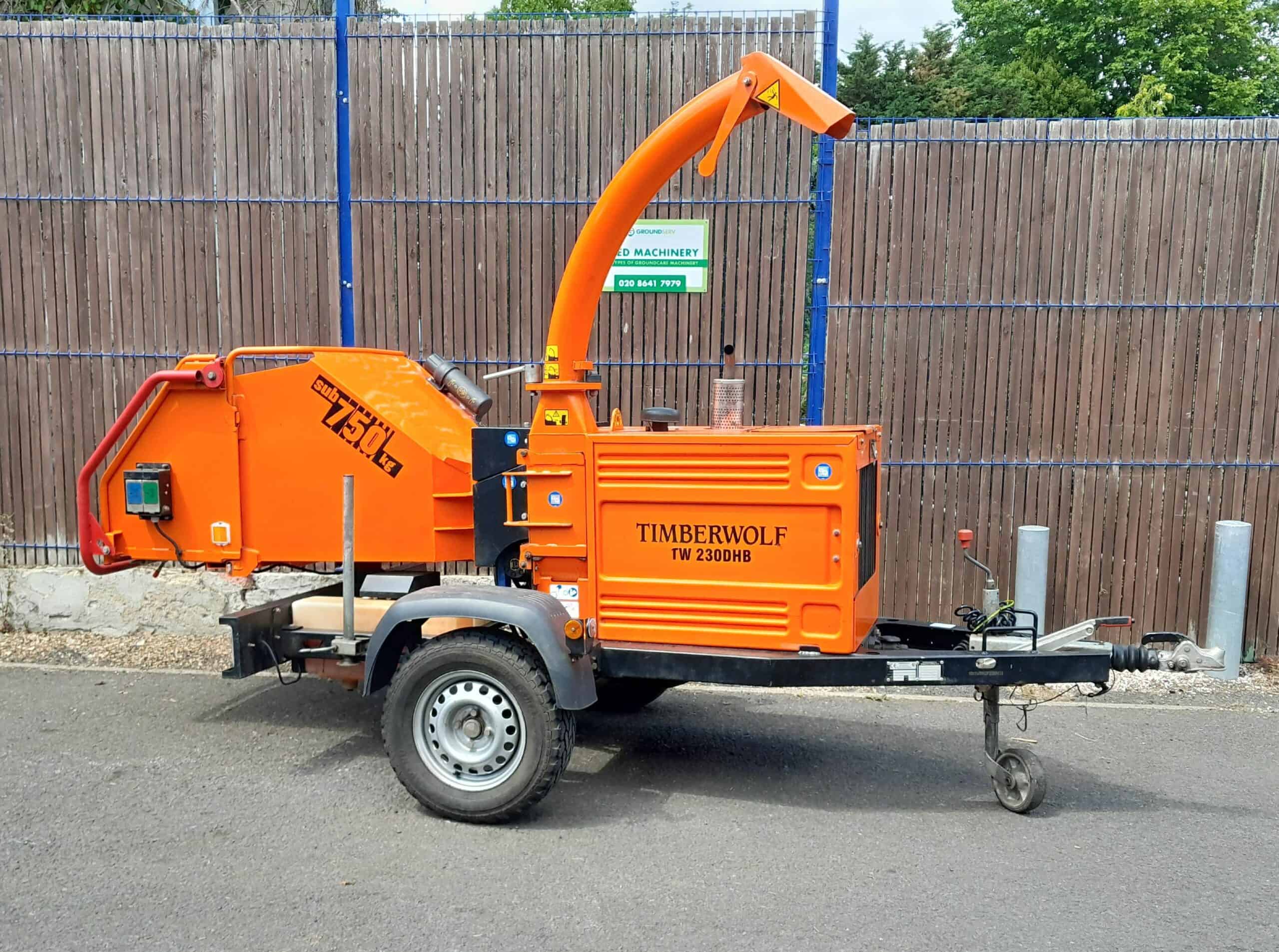 (SOLD)Timberwolf TW230DHB Woodchipper